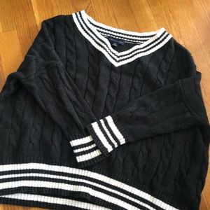 American eagle striped sweater